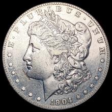 1904-S Morgan Silver Dollar NEARLY UNCIRCULATED