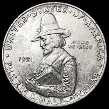 1921 Pilgrim Half Dollar CLOSELY UNCIRCULATED