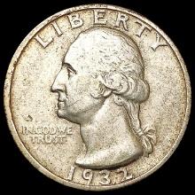 1932-D Washington Silver Quarter CLOSELY UNCIRCULA