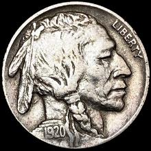 1920-D Buffalo Nickel NEARLY UNCIRCULATED