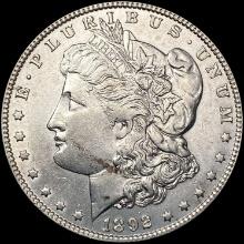 1892-O Morgan Silver Dollar CLOSELY UNCIRCULATED