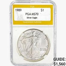 1989 Silver Eagle PGA MS70