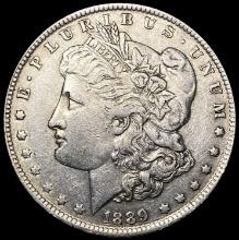 1889-O Morgan Silver Dollar NEARLY UNCIRCULATED