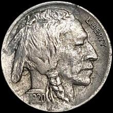 1920-D Buffalo Nickel LIGHTLY CIRCULATED