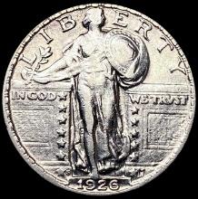 1926-S Standing Liberty Quarter CLOSELY UNCIRCULAT