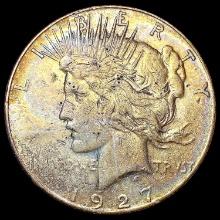 1927-S Silver Peace Dollar LIGHTLY CIRCULATED