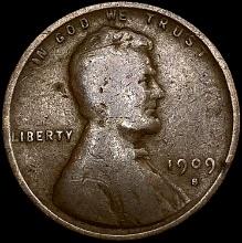 1909-S VDB Wheat Cent NICELY CIRCULATED