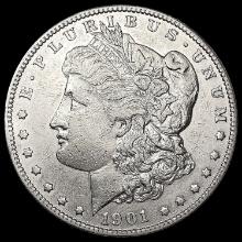 1901-S Morgan Silver Dollar CLOSELY UNCIRCULATED