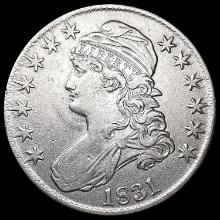 1831 Capped Bust Half Dollar CLOSELY UNCIRCULATED