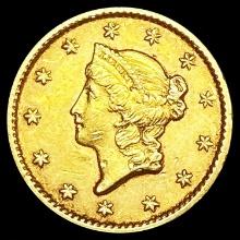 1853 Rare Gold Dollar CLOSELY UNCIRCULATED