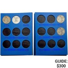 1884-1890 Morgan Silver Dollar Set [3 Coins]