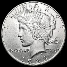 1935-S Silver Peace Dollar CLOSELY UNCIRCULATED