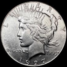 1927-S Silver Peace Dollar UNCIRCULATED