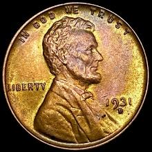 1931-D Wheat Cent CHOICE BU