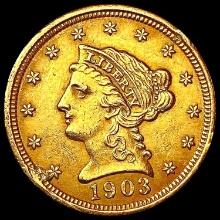 1903 $2.50 Gold Quarter Eagle UNCIRCULATED