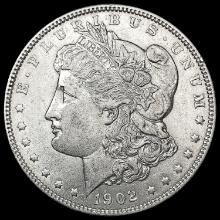 1902 Morgan Silver Dollar CLOSELY UNCIRCULATED