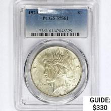 1923-D Silver Peace Dollar PCGS MS61