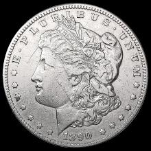 1890-CC Morgan Silver Dollar NEARLY UNCIRCULATED