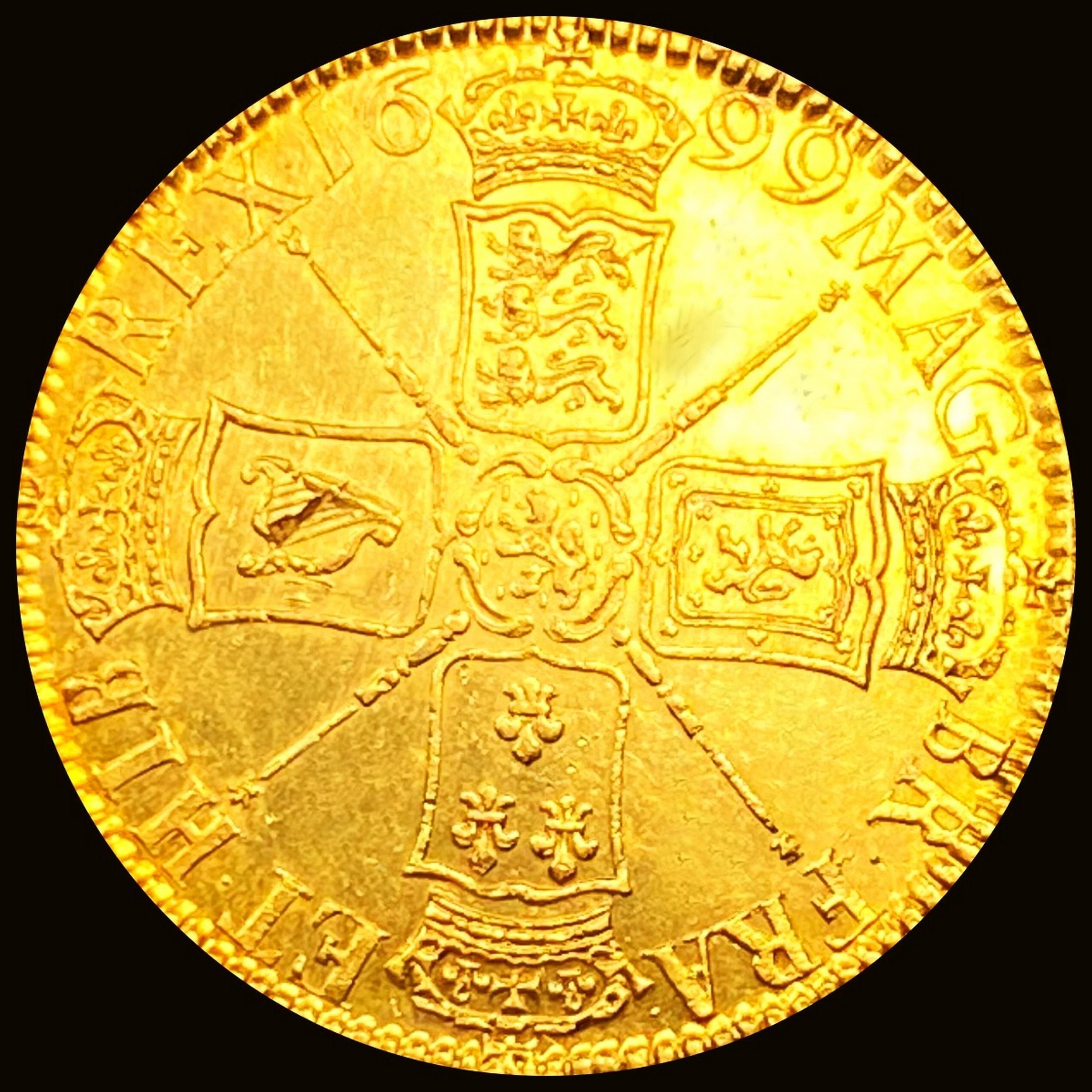 1699 5 G William III UNCIRCULATED +