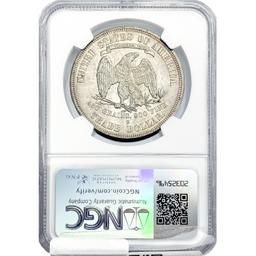 1878-S Silver Trade Dollar NGC MS61