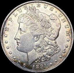 1891-O Morgan Silver Dollar CLOSELY UNCIRCULATED