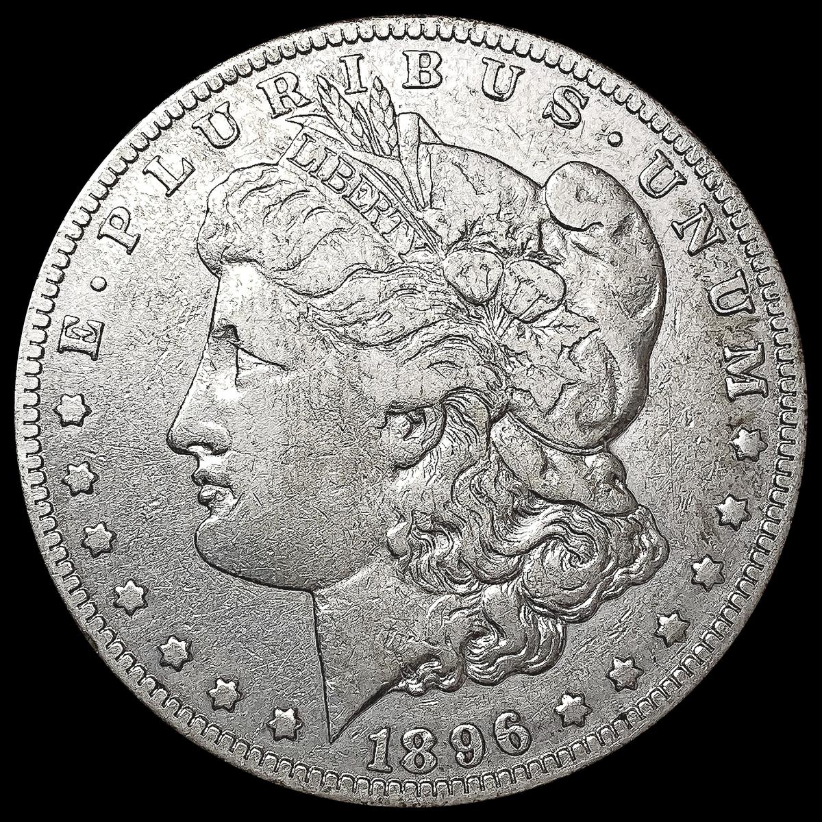 1896-S Morgan Silver Dollar ABOUT UNCIRCULATED
