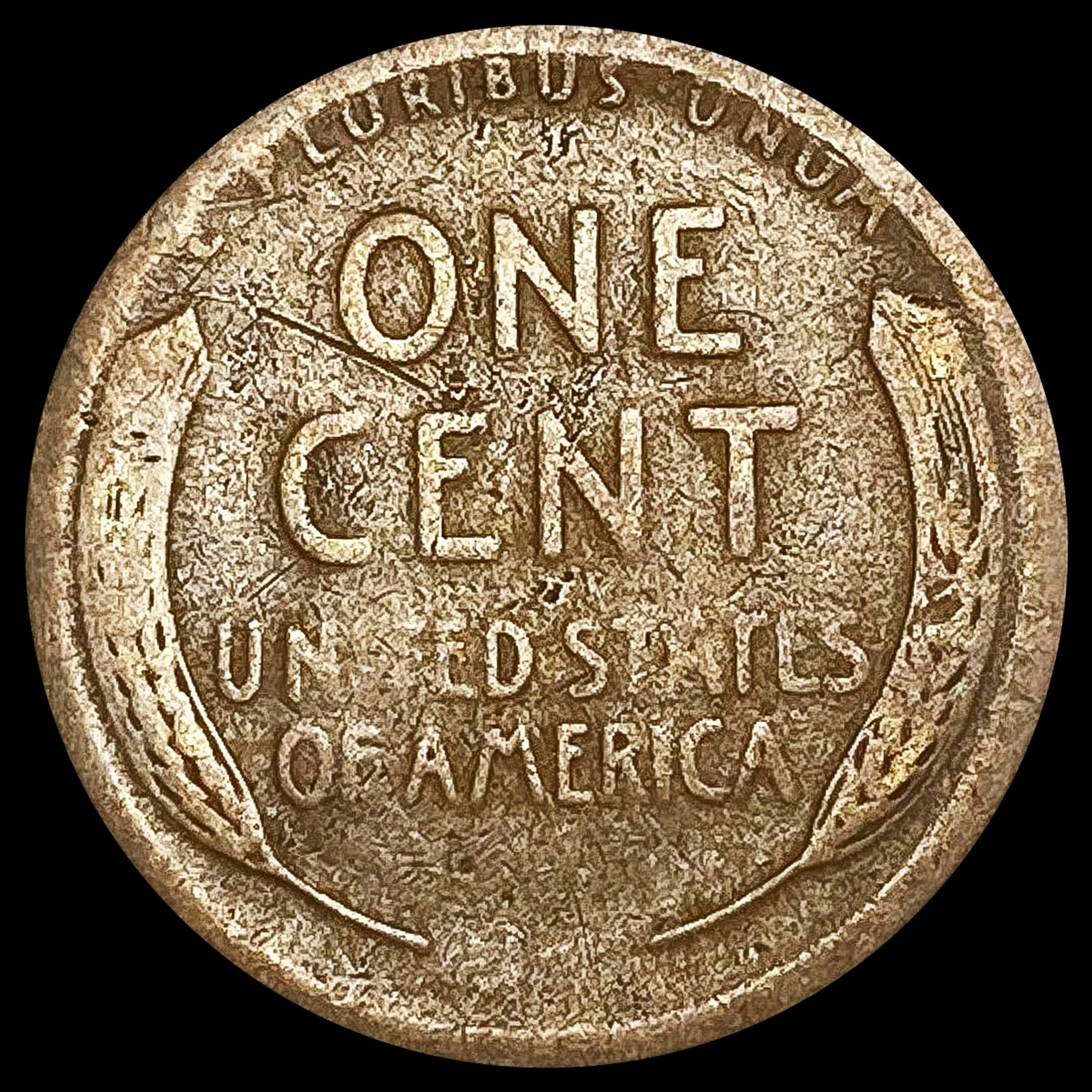 1909-S Wheat Cent NICELY CIRCULATED