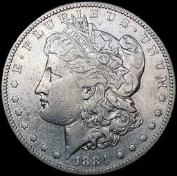 1884-S Morgan Silver Dollar NEARLY UNCIRCULATED