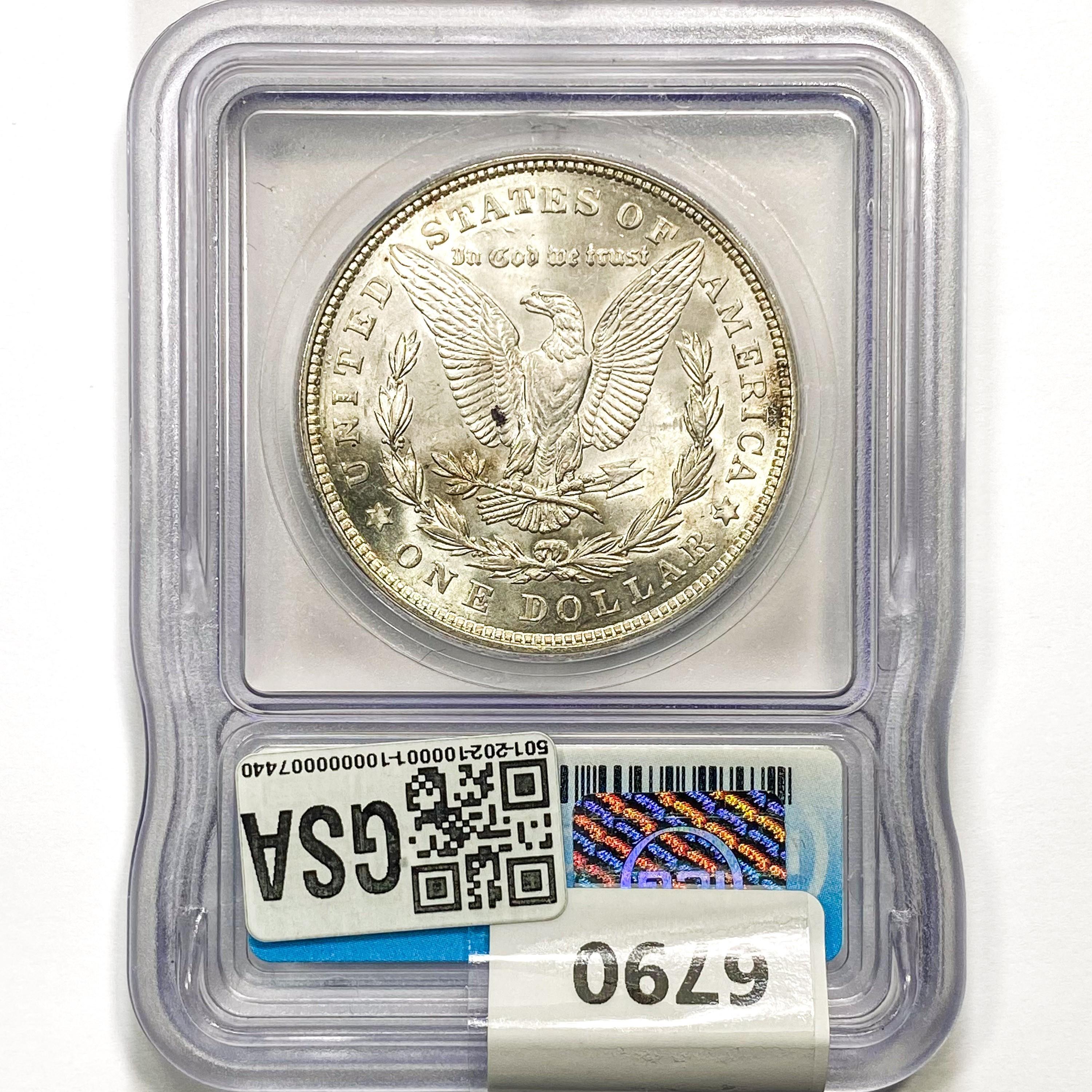 1921 Morgan Silver Dollar ICG MS65