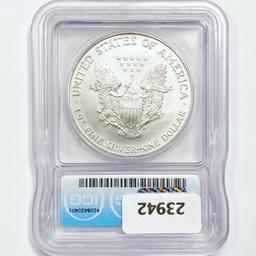 1997 American Silver Eagle ICG MS70