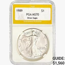 1989 Silver Eagle PGA MS70