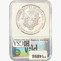 1989 Silver Eagle PGA MS70