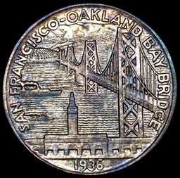 1936-S Bay Bridge Half Dollar CHOICE BU
