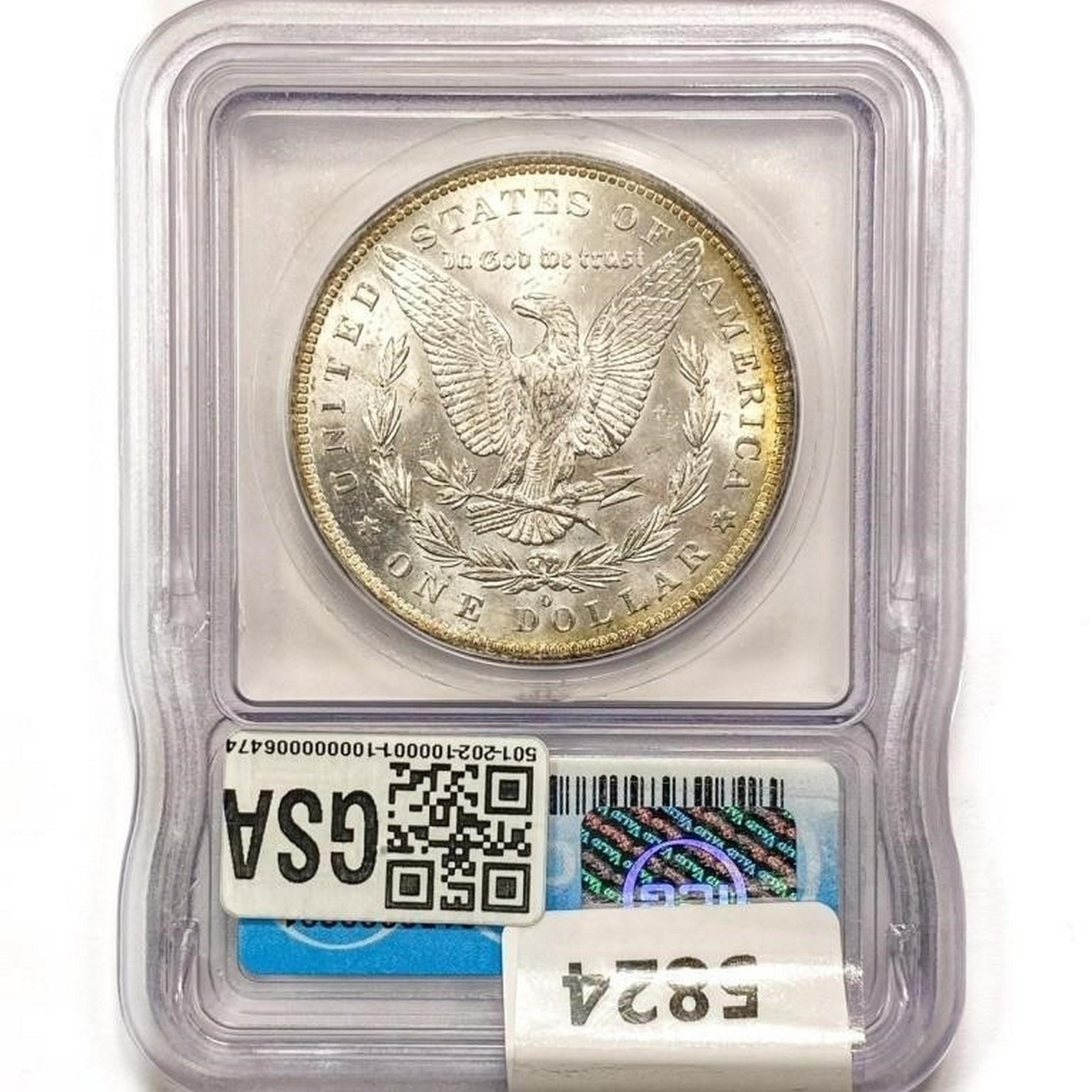 1883-O Morgan Silver Dollar ICG MS65