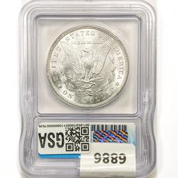 1887 Morgan Silver Dollar ICG MS65