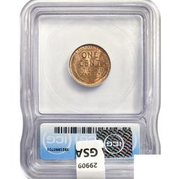 1909 VDB Wheat Cent ICG MS65 RD