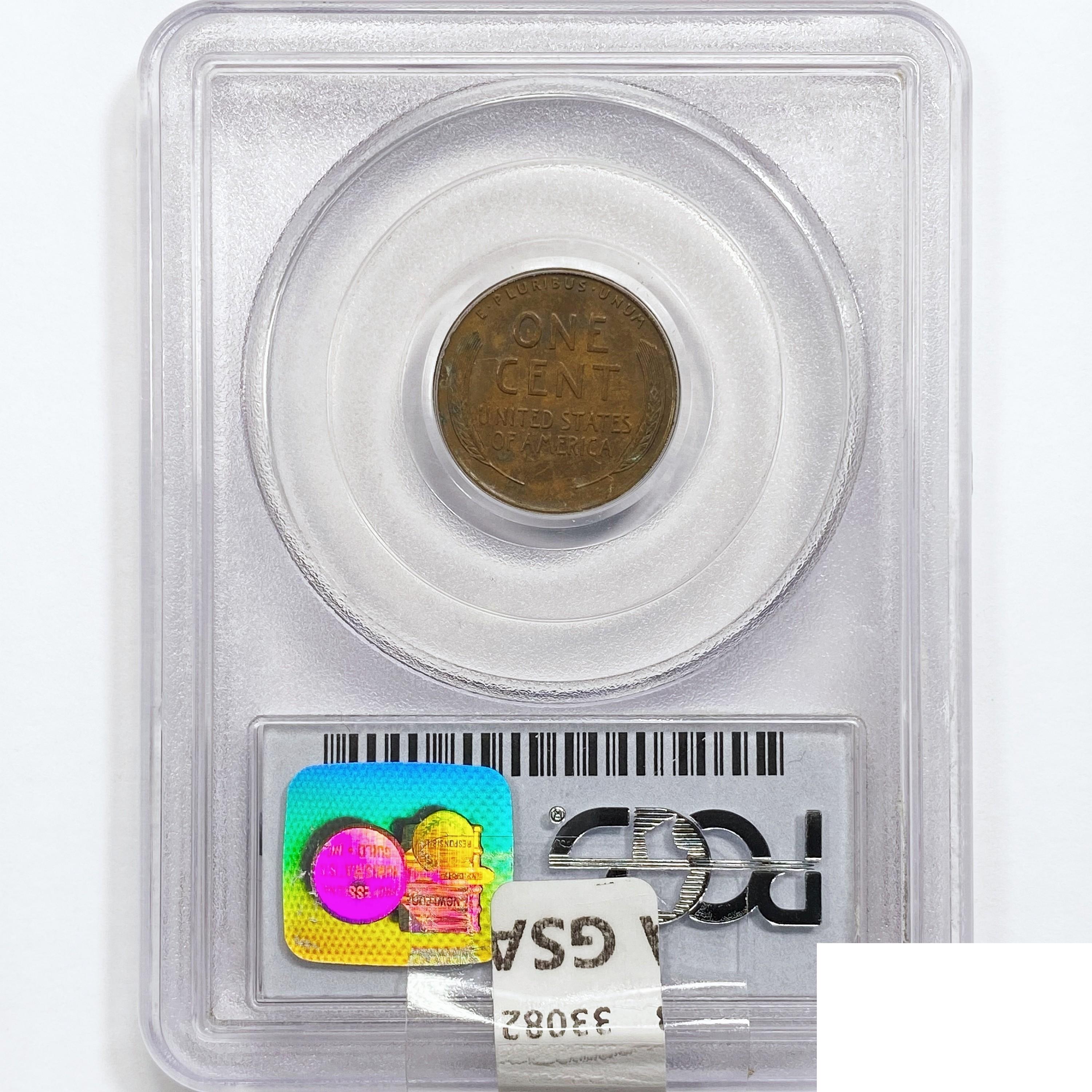 1910 Wheat Cent PCGS PR63 BN