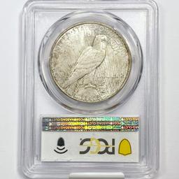 1923-D Silver Peace Dollar PCGS MS61