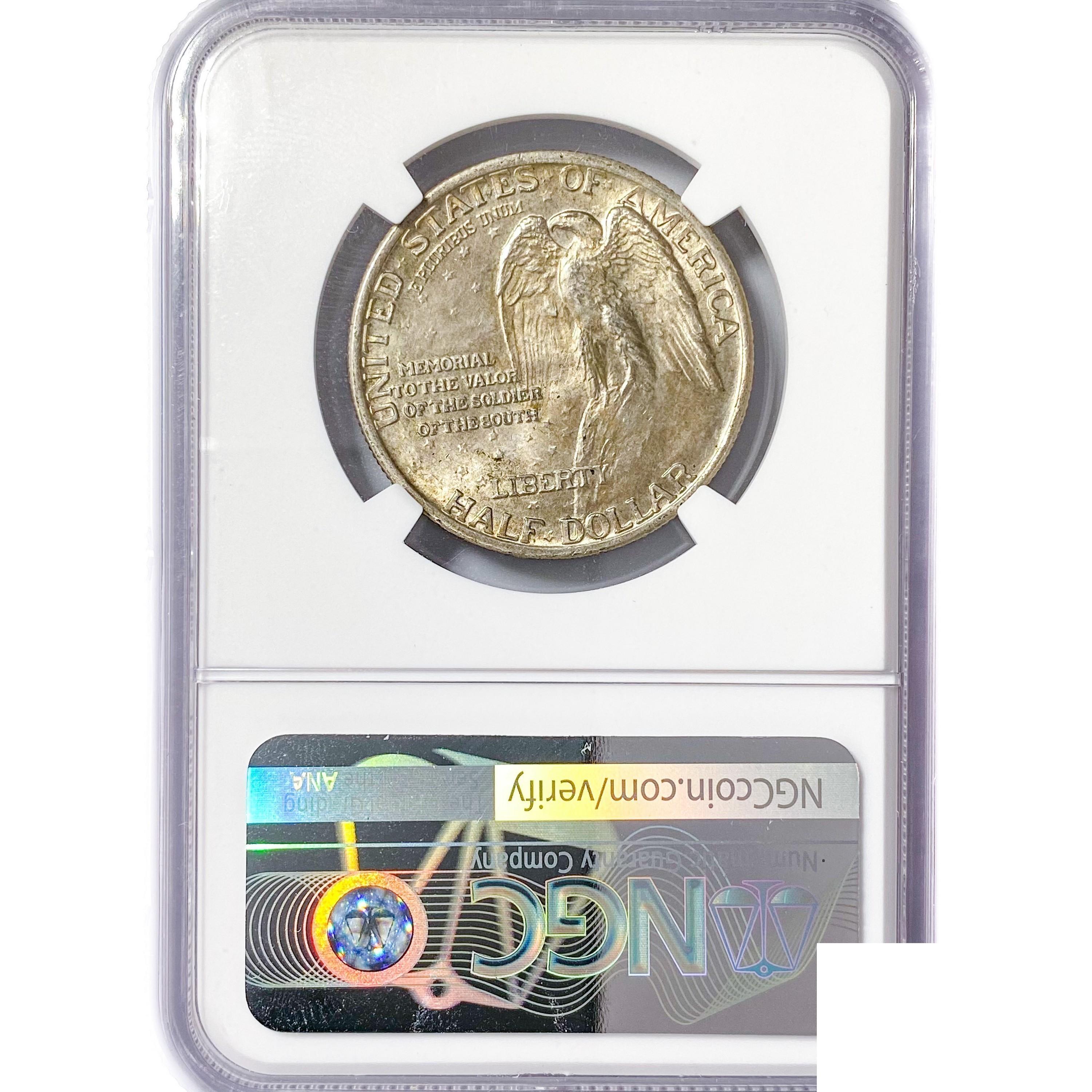 1925 Stone Mountain Half Dollar NGC MS64