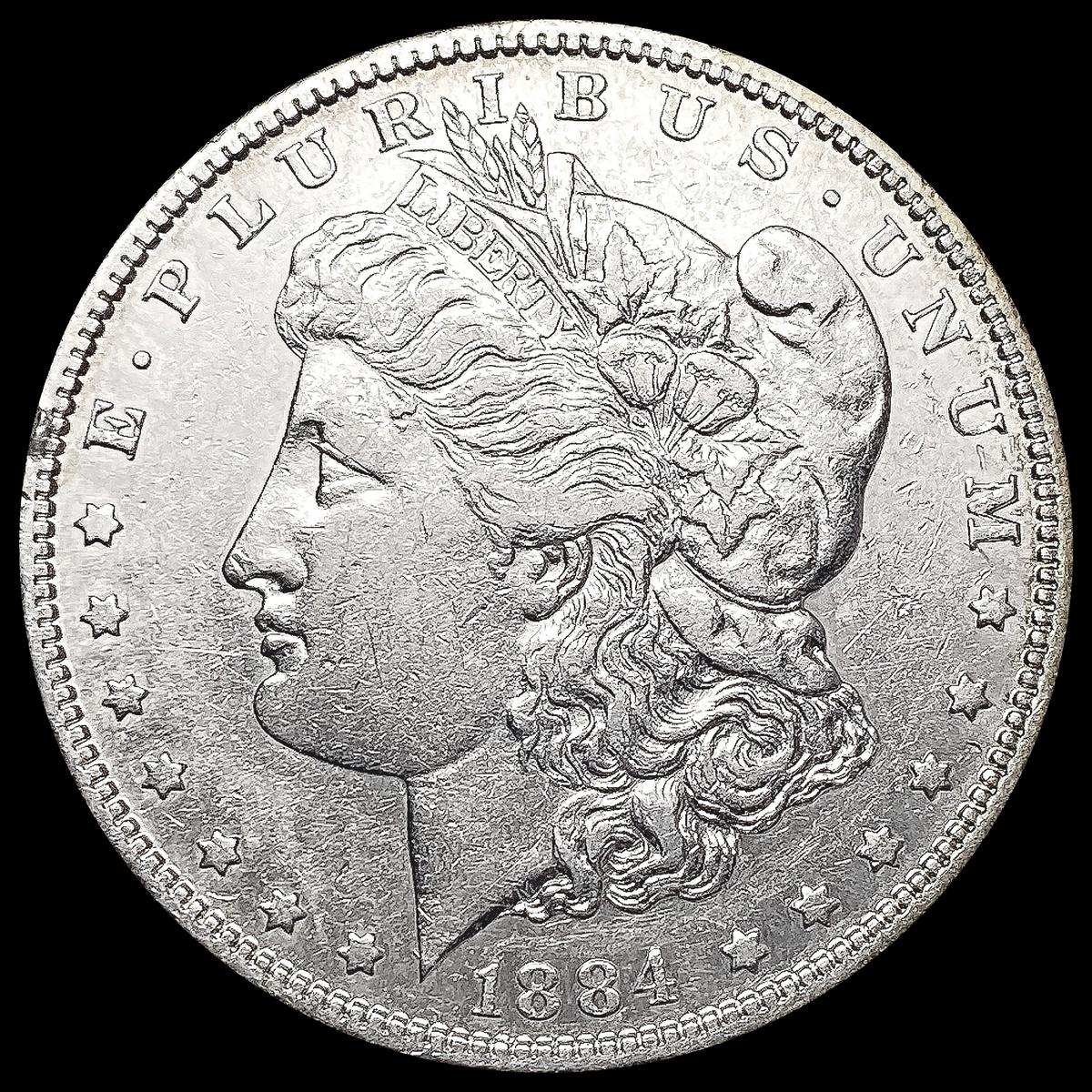 1884-S Morgan Silver Dollar CLOSELY UNCIRCULATED