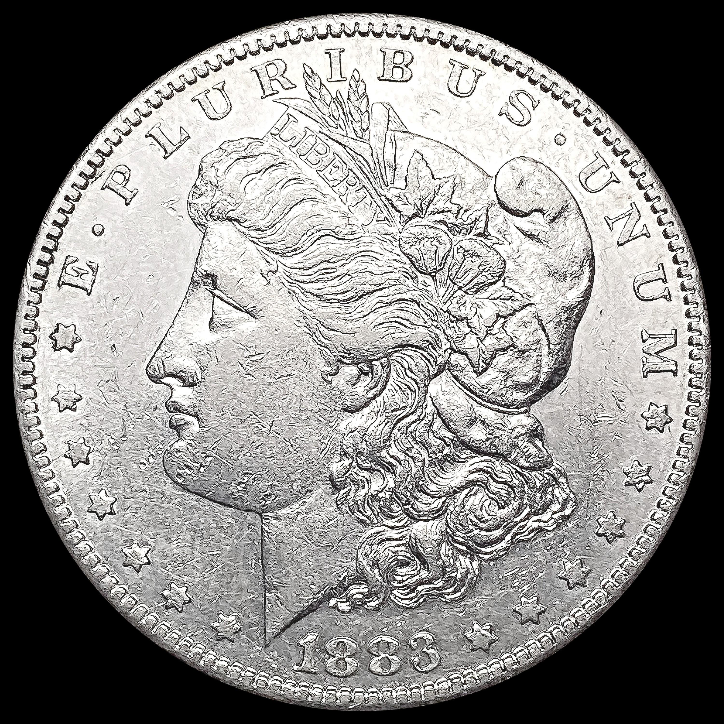 1883-S Morgan Silver Dollar CLOSELY UNCIRCULATED