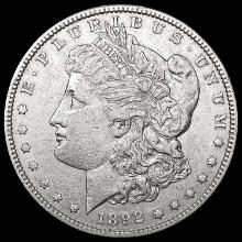 1892-S Morgan Silver Dollar NEARLY UNCIRCULATED