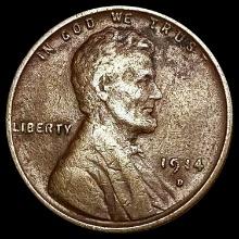 1914-D Wheat Cent LIGHTLY CIRCULATED