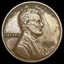 1911-D Wheat Cent CLOSELY UNCIRCULATED