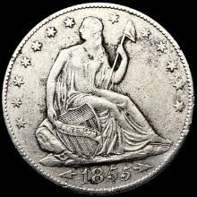 1855-O Arrows Seated Liberty Half Dollar CLOSELY U