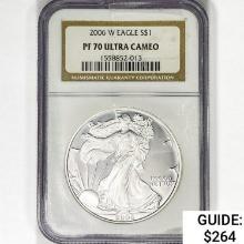 2006-W American Silver Eagle NGC PF70 UC