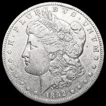 1892-CC Morgan Silver Dollar NEARLY UNCIRCULATED