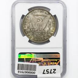 1880-S Morgan Silver Dollar NGC MS62