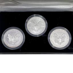 2006 American Eagle 20th Ann. Silver Coin Set [3 C