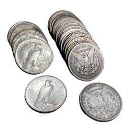 1878-1923 Varied Silver Dollars [20 Coins]